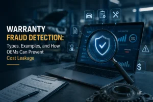 Warranty Fraud Detection Types, Examples, and How OEMs Can Prevent Cost Leakage